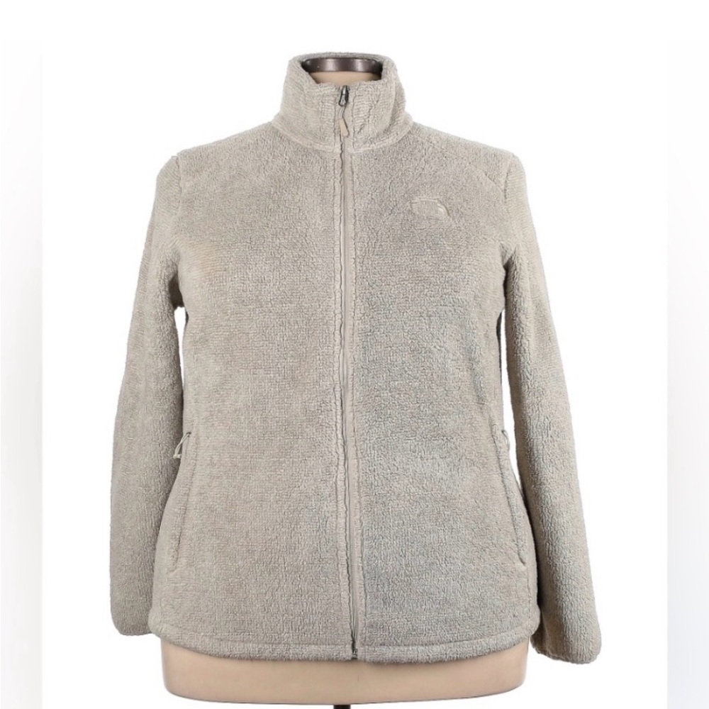 GORGEOUS The North Face Jacket Sherpa Warm Cozy Coat Zip Fuzzy Patagonia Gift